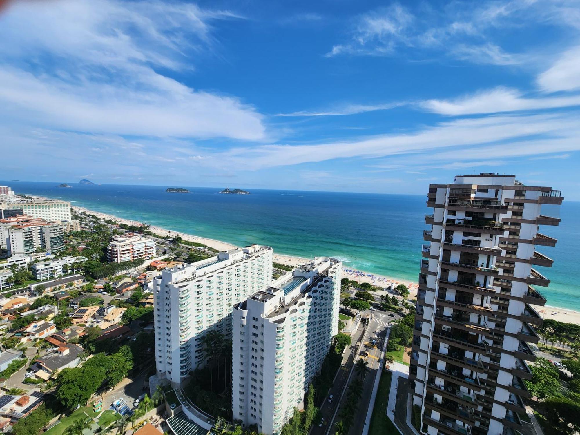 Apartamento Barramares Flat - Condominio Em Frente A Praia Da Barra Da Tijuca Rio de Janeiro Dış mekan fotoğraf